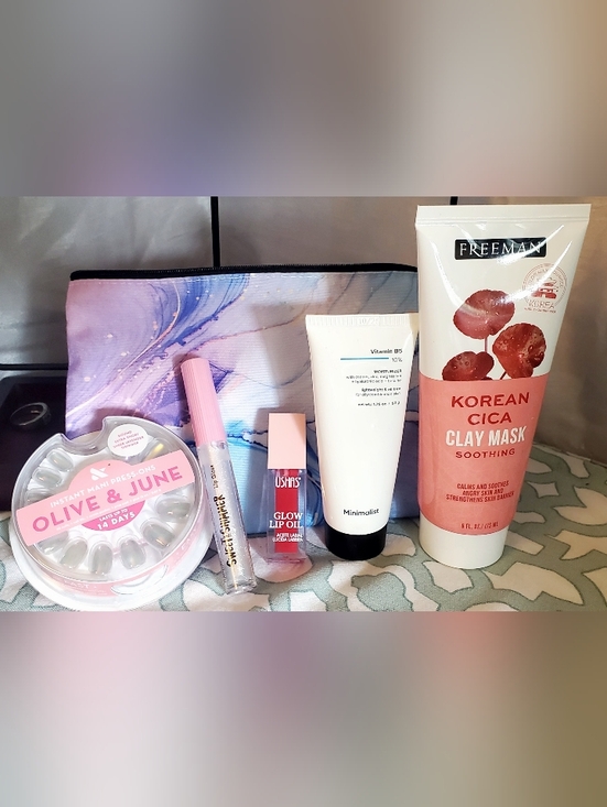 Olive and June Other - Make Up Bundle With Cosmetics Bag